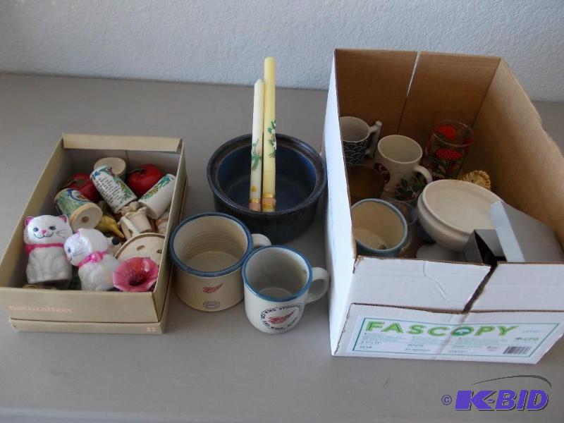 lot 64 image: Red Wing Mugs, Other Mugs, Glasses,...
