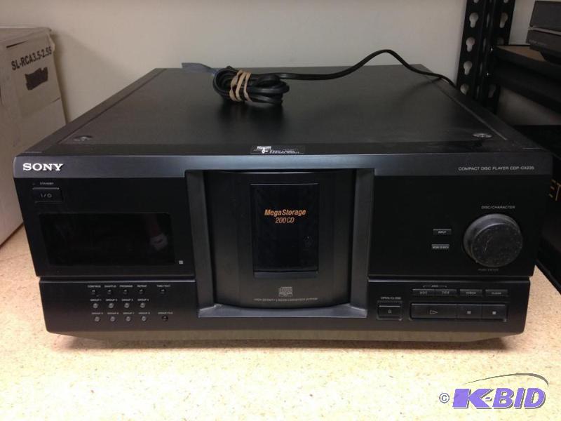Sony 200-Disc CD Changer Model CDP...