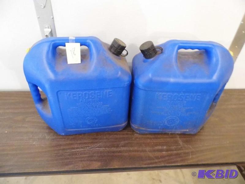 lot 18 image: 2 Kerosene Cans