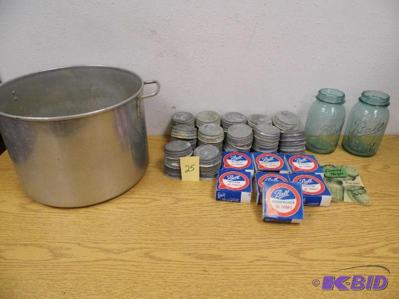 lot 25 image: Canning Items