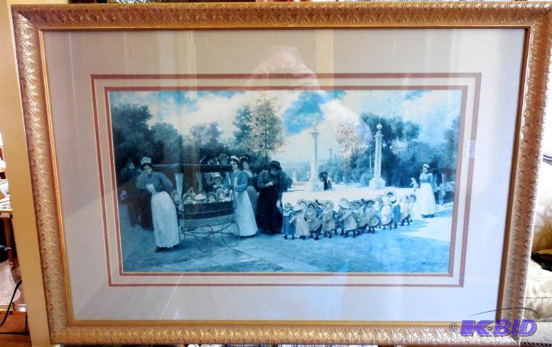 lot 4 image: The Orphanage  Artist Signed 33x 23