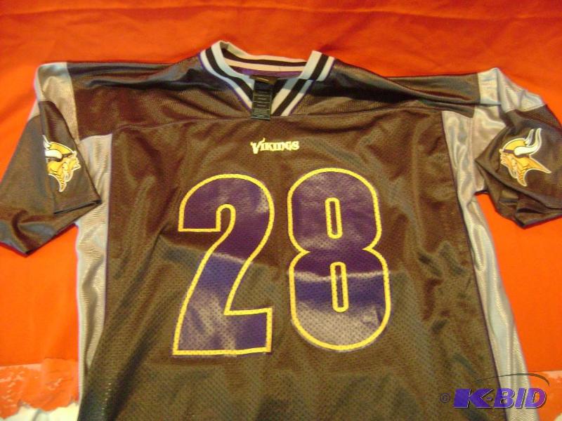 Minnesota VIKINGS Jersey #28 PETERSON size XL...