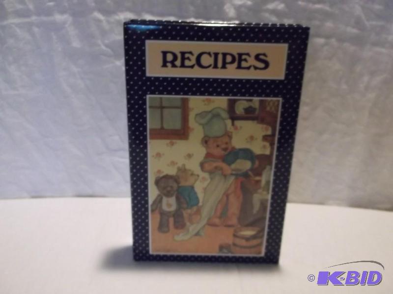 Large Recipe book new in box....