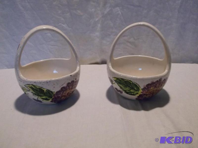 2 Cute Detractive Baskets measuring 5 12&quo...