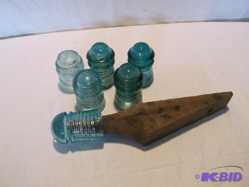 Lot of 6 Insulators highly collectable....
