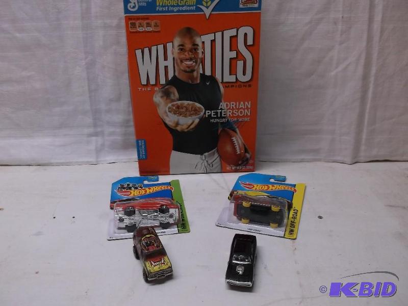 &nbspWheaties box with Adrian Peterson &amp...