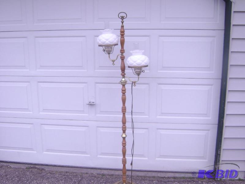Cute Double light floor Lamp measuring about ...