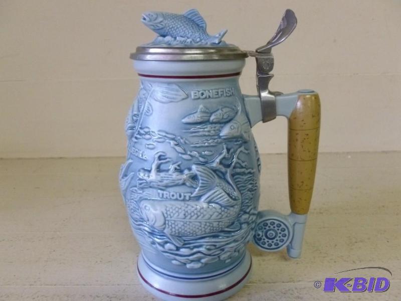 lot 141 image: Large Collectible Avon Fishing Stei...