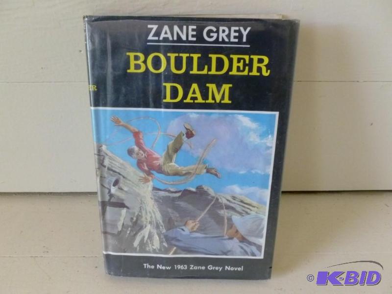 lot 196 image: Book - Zane Grey Boulder Dam - 1963...