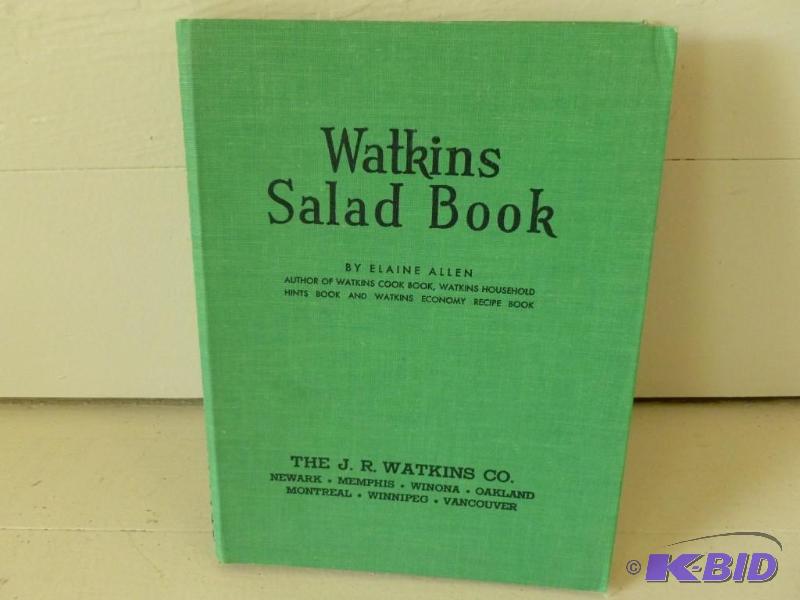 lot 197 image: Cookbook - Watkins Salad Book - 194...