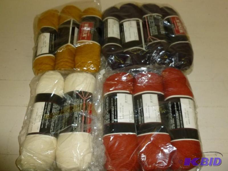 lot 236 image: Large lot of twelve new rolls of ya...