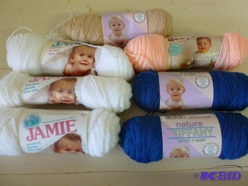 lot 239 image: Large lot of seven new rolls of yar...