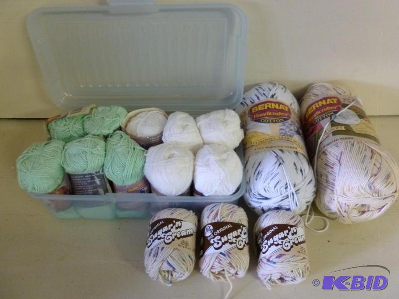 lot 252 image: Large lot of fifteen new rolls of y...