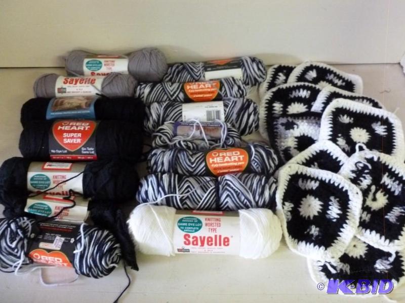 lot 253 image: Large lot of twelve new rolls of ya...