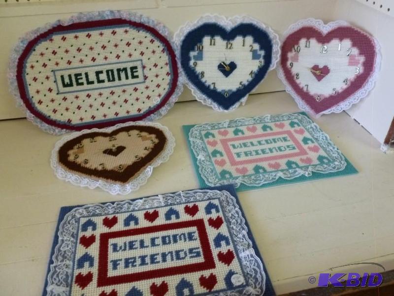 lot 260 image: This lot consists of handmade wall ...