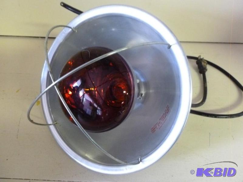 lot 268 image: Heavy duty aluminum shroud heat lig...