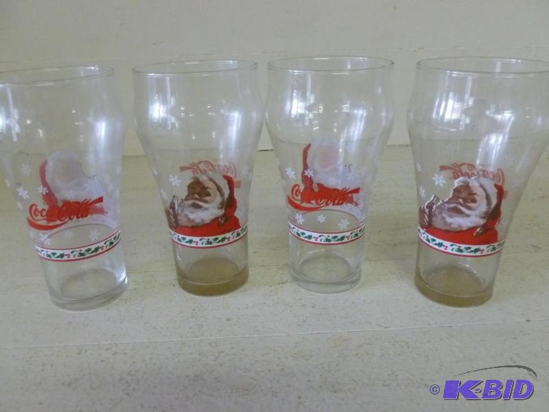 lot 52 image: Lot of four matching Coca-Cola soda...