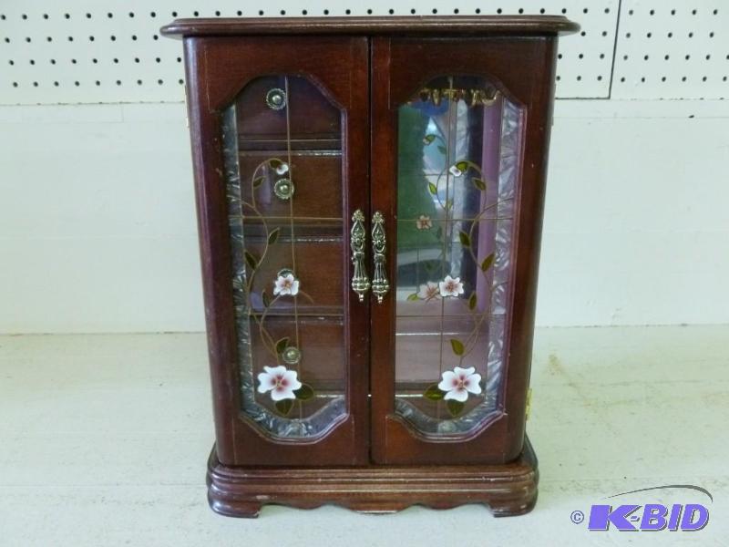 lot 57 image: Beautiful large solid wood and doub...