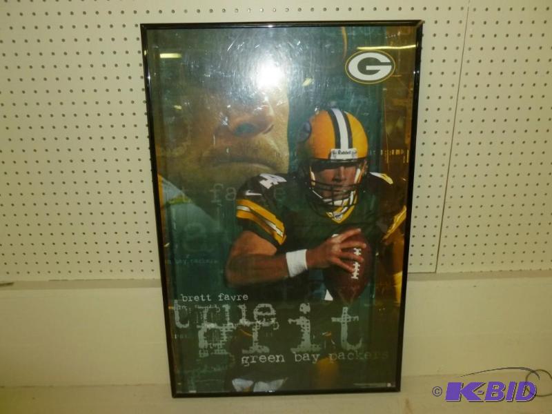 lot 66 image: Large Green Bay Packers - Brett Fav...