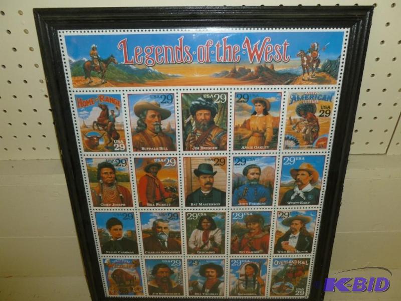 lot 67 image: Large Collectible " Legends Of...