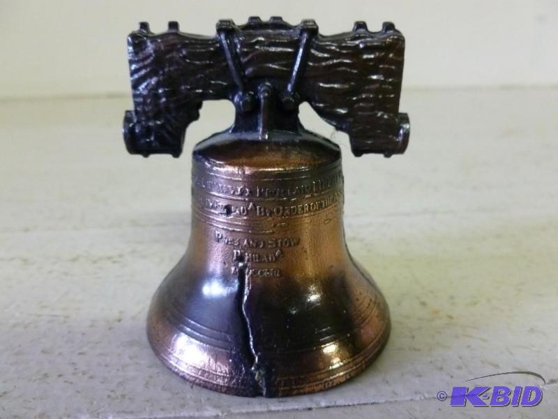 lot 80 image: Beautiful cast brass liberty dinner...
