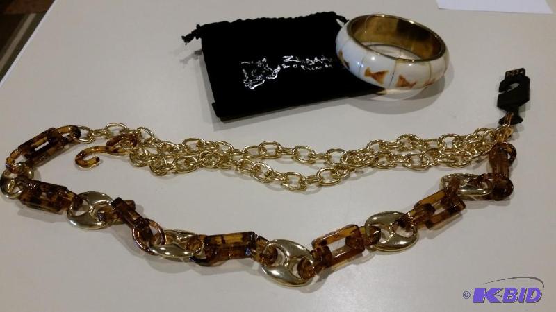 Fashion Belt and Bracelet Set