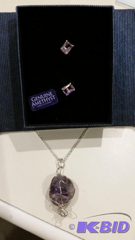 Necklace and Earrings matching set