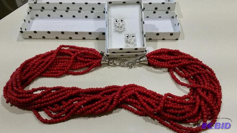 Necklace and Earrings matching set