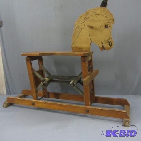lot 34 image: Glider Horse