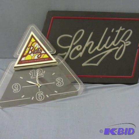 lot 46 image: Blatz and Schlitz