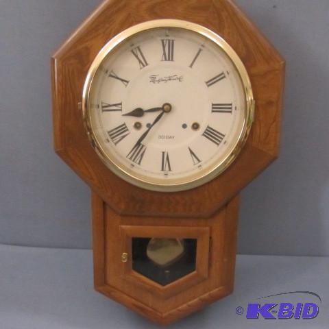lot 54 image: Regulator Clock