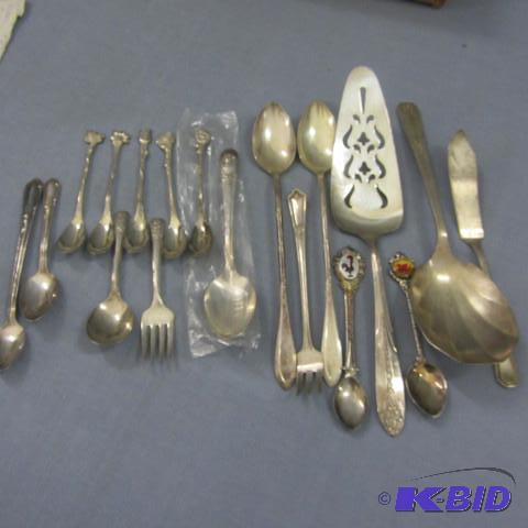 lot 68 image: Demitasse, Souvenir Spoons