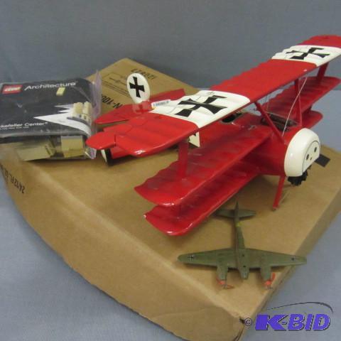 lot 74 image: Toy Plane, Legos