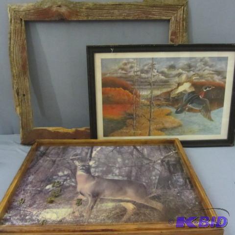lot 83 image: Clock, Mirror