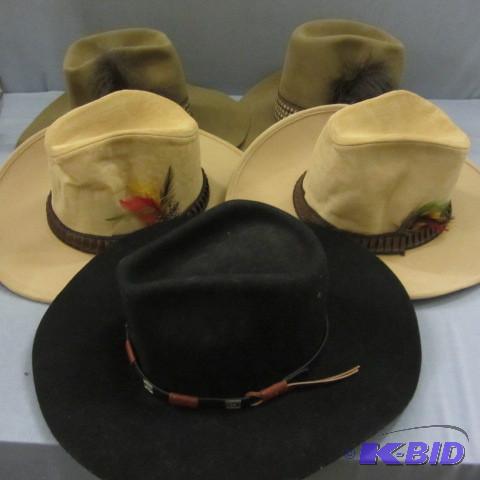 lot 94 image: Western Hats
