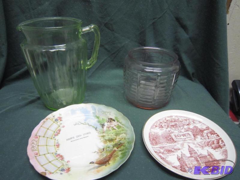 Misc Depression Glass Dishes