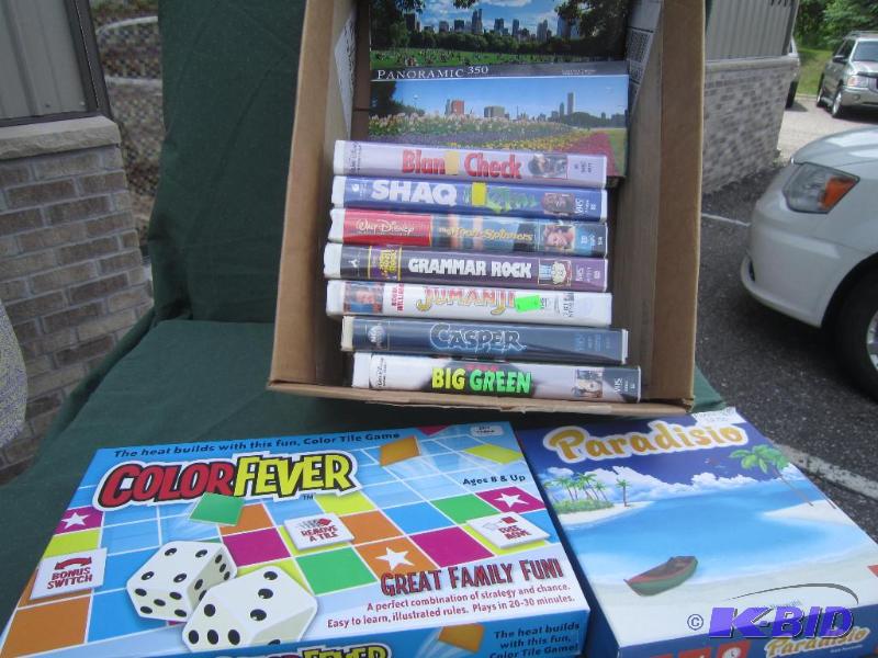 Vhs, puzzle, game