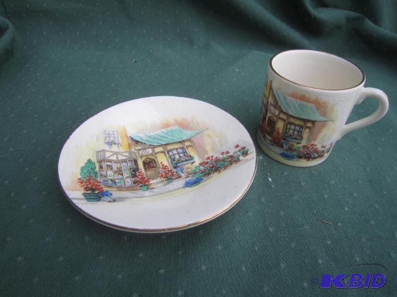English Cup and Saucer
