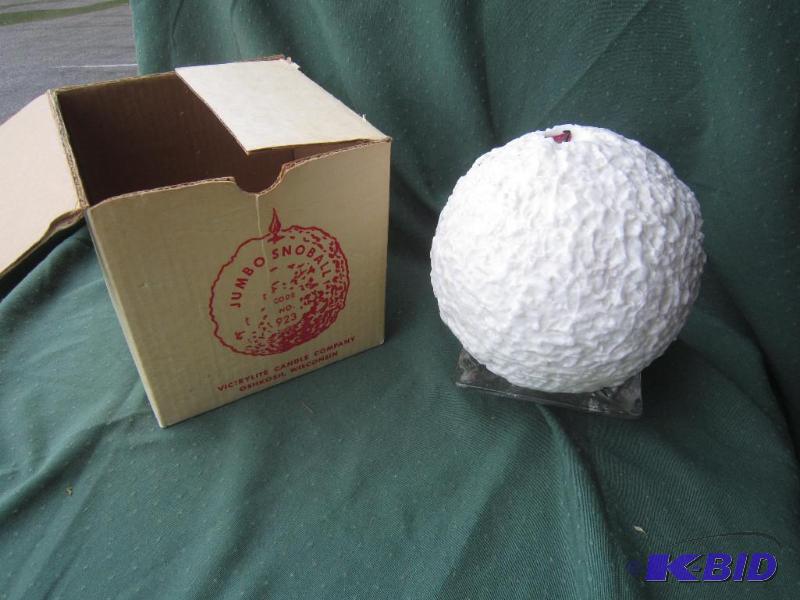 Large ball Candle
