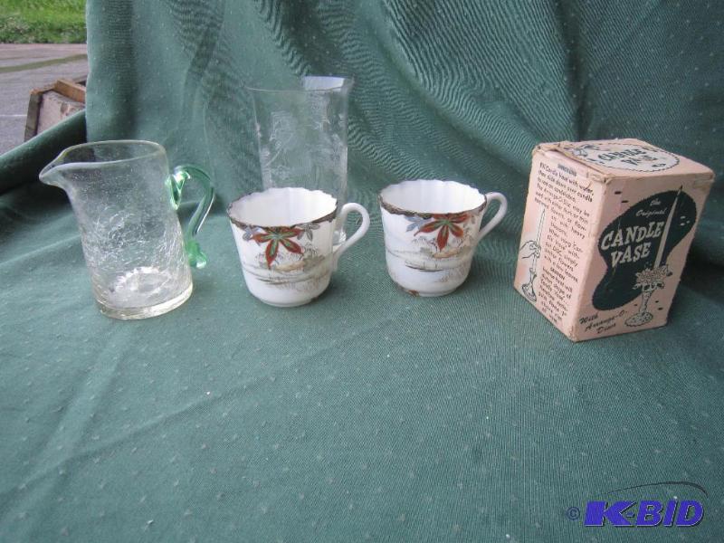 Cups, pitcher