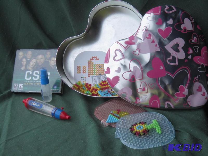 Heart tin - CSI DVD & Misc