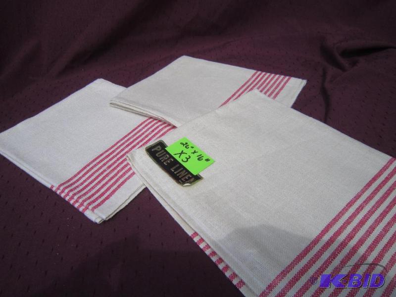 Vintage Pure Linen Towels
