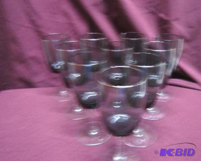 Glass stemware