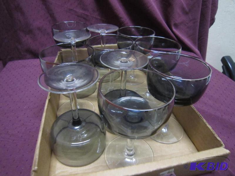 Glass stemware