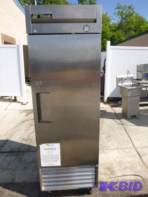 lot 15 image: True Single Door Freezer Model #T-2...