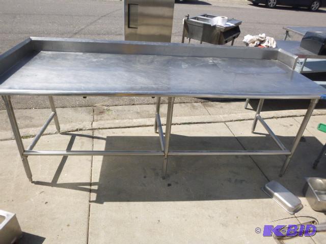 lot 17 image: Stainless Steel Table NSF - 36"...