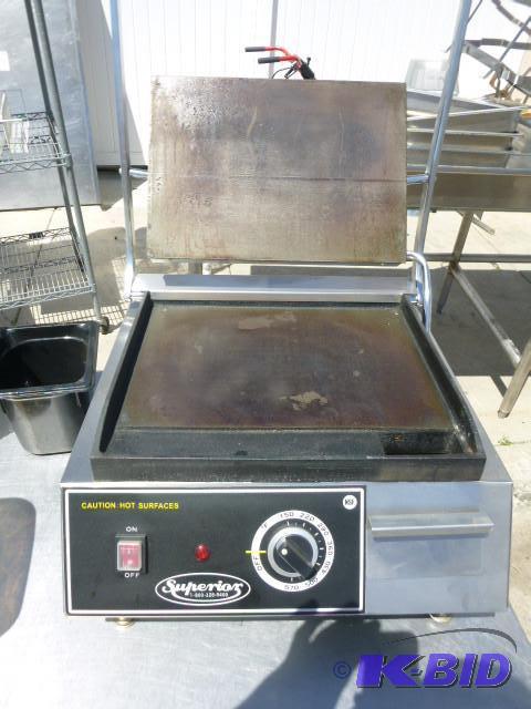 lot 50 image: Superior Stainless Steel Panini Pre...