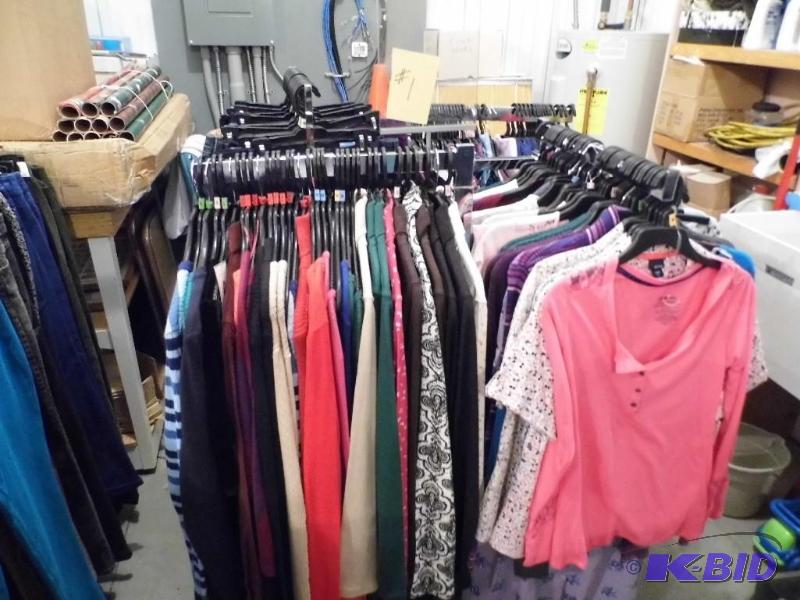 Clothing and 4-Way Rack