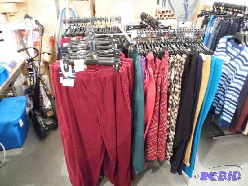 Clothing and 4-Way Rack