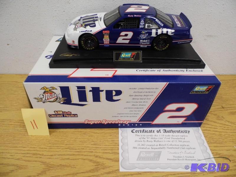 lot 11 image: Rusty Wallace Stock Car